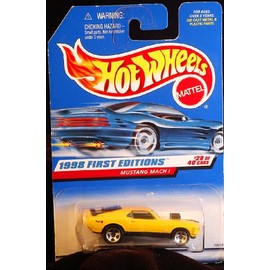 Hot Wheels 1998 First Editions #29 Mustang Mach 1 1:64 Scale Collectible Die Cast Car