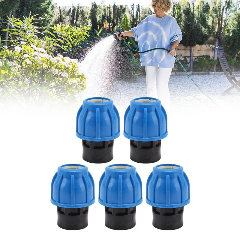 5PCS Plumbing Fittings Water Pipe Quick Connector Coupling Kit Female