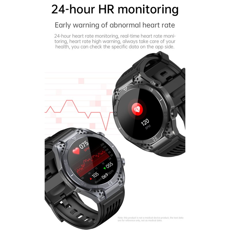 Smartwatch 1.43 Inch AMOLED BT Talk Water Resistant Built in