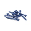 IMScrews 3/16 x 1-3/4" Slotted Hex Head Blue Concrete Screws