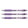 PILOT Pack of 3 G2 07 Metallic Purple Gel Ink