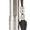 Jade Flashlight Torch Stainless Steel 3 Light Sources Super Bright
