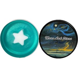Juego de jabón y almohadilla limpiadora de brochas maquillaje en forma estrella con depurador incorporado, limpiador fórmula suave para brochas y esponjas, estuche apto para viajes (60