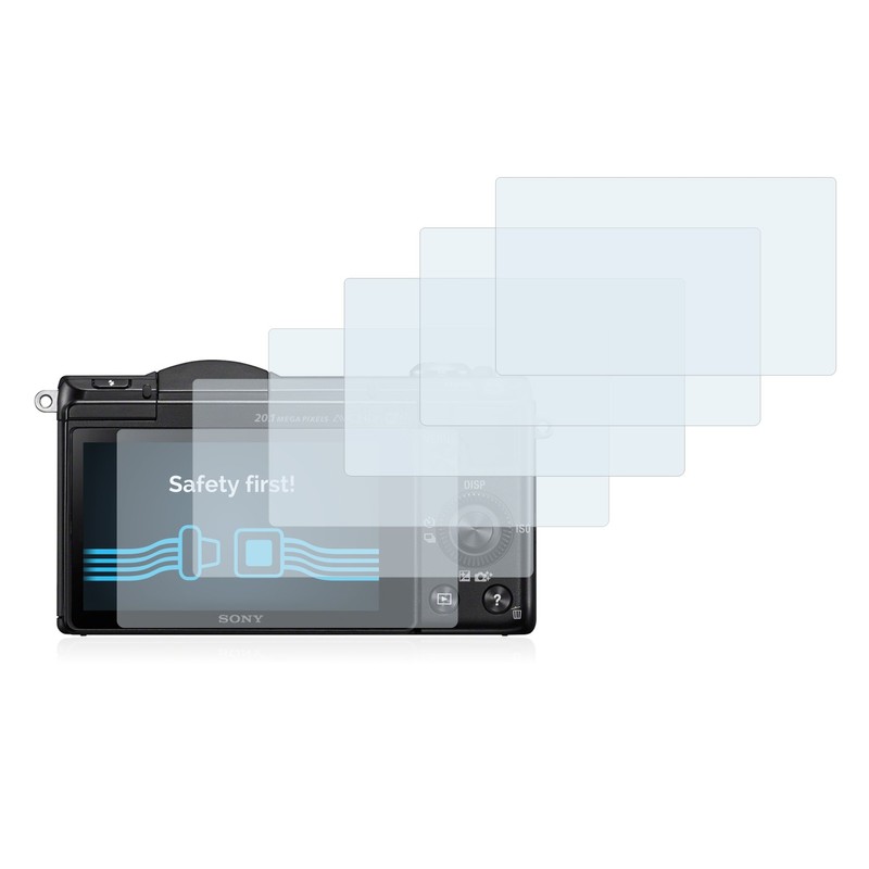 Savvies 6 Pack Screen Protector compatible with Sony Alpha 5000