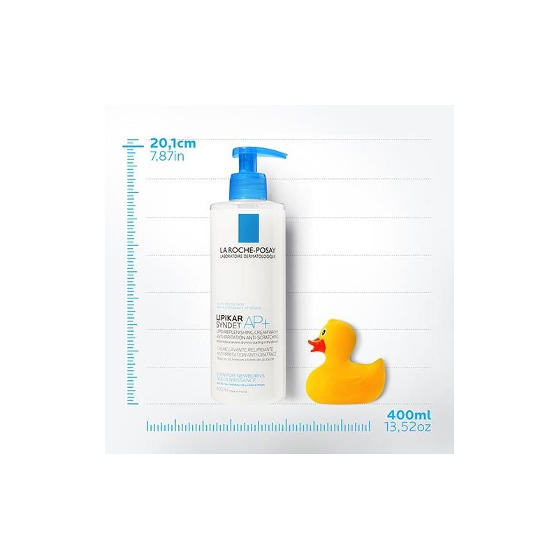 La Roche Posay Lipikar Syndet AP+ 400ml Cleansing Body Cream