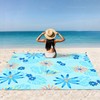 Alarmore Beach Blanket Waterproof Sandproof, 9 Ft X 10 Ft