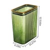 Transparent Trash Can, Bathroom Trash Cans with Lids, 2.6 Gallon