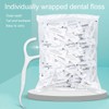 500pcs Disposable Dental Floss Stick Teeth Stain Removal Floss Oral