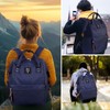 Backpack, Casual Daypack Splash Waterproof Nylon Unisex Large Capacity Laptop