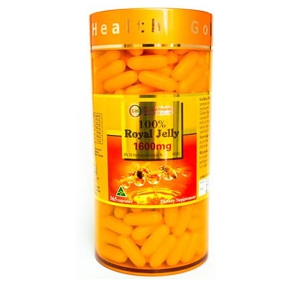 Golden Health Royal Jelly 365 capsules (1,600mg) / 골든헬스 Golden Health 로얄젤리 365캡슐(1,600mg)