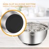 Mixing Bowls Set of 5, Wildone Stainless Steel Nesting Bowls