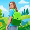 LARDEMOTO Green Anime Cosplay Backpack Medium Unisex Costume Accessories Bag