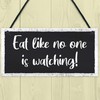 RED OCEAN Shabby Chic Sign Funny Kitchen Plaque Hanging Wall