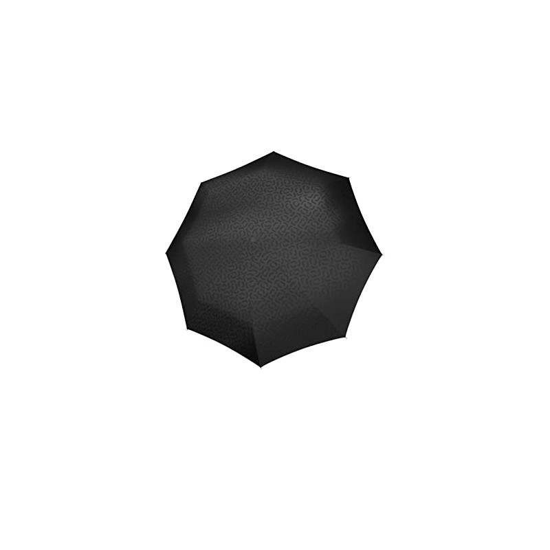 reisenthel Umbrella Pocket Duomatic in Signature Black Hot Print -