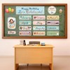 Outus 60 Pcs Happy Birthday Bulletin Board Set Classroom Confetti