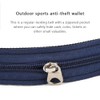 480 Anti Theft Money Belt Lining Zipper Close Wallet Outdoor