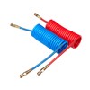 P SEPEY 15 FT Air Brake Coiled Short Tail, Blue