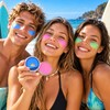 Colorful Zinc Sunscreen Mud for Surfing & Beach Days –