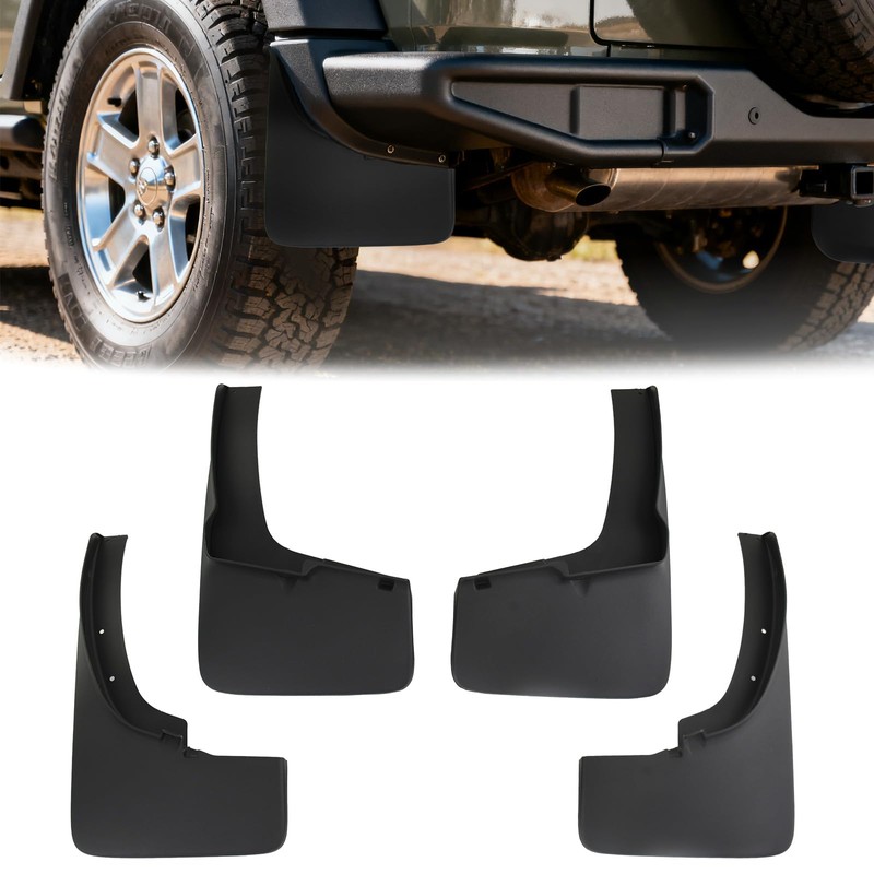 MotorbyMotor Mud Flaps Splash Guard for 2019-2023 Ford Ranger Off-Road