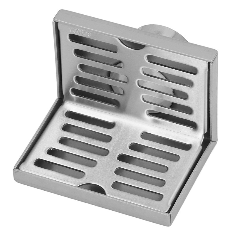 Corner Floor Drain 304 Stainless Steel Surfaces Drawing Process L