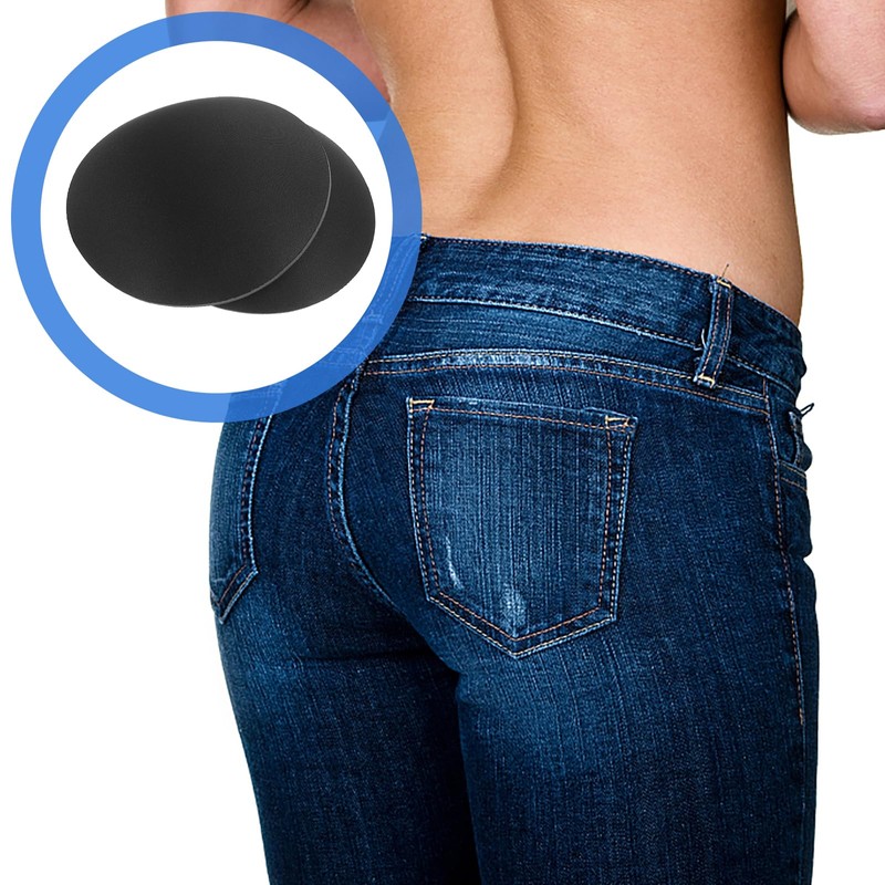 PACKOVE Foam Butt Pads Rear Enhancing Butt Pads Sponge Butt
