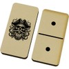 Azeeda 'Pirate Skull with Beard' Domino Set & Box (DM00041395)