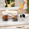 Zhirexin Lighthouse Ship 2PC Airtight Transparent Plastic Storage Jar, Food