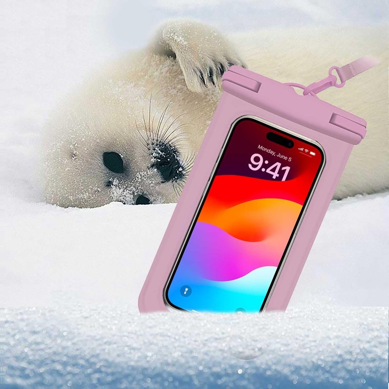 TEKKU . Funda Agua Colgante Universal Sumergible Rosa