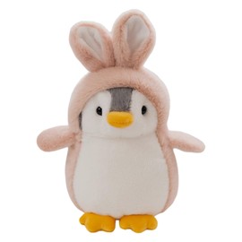 SNONESIY Cuddly Toy Penguin Cute Cuddly Toy Cute Penguin Cuddly Toy Cuddly Toy Cute Cuddly Toy Penguin Stuffed Toy Plush Toy Gifts for Boys Girls and Children (Pink)