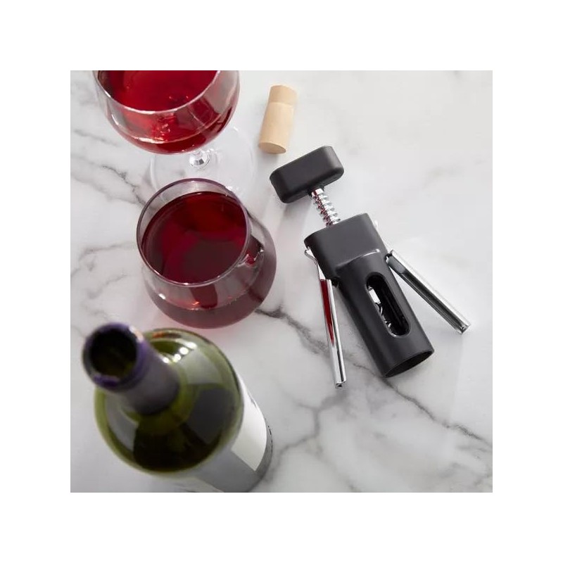 KitchenAid - Winged Corkscrew (Black, 6.6")
