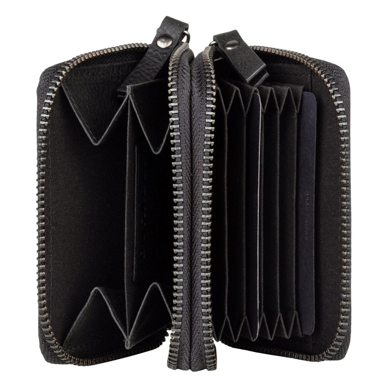 Burkely Antique Avery Leather Wallet 12 cm, black