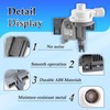 W10581874 Washer Drain Pump Compatible with Whirlpool Kenmore Maytag, Replacement