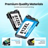 812XL Ink Cartridge Combo Pack Remanufactured Replacement for Epson 812