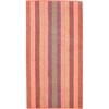 Cawö bath towel Unique Streifen orange size 70x140 cm