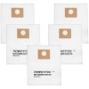 POWERTEC 75041 Self-Cleaning Fleece Bag for Fein Turbo I, 5PK