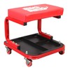 Torin TR6300 Red Rolling Creeper Garage/Shop Seat: Padded Mechanic Stool