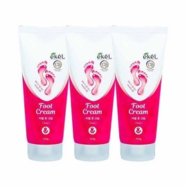 [Out_62] Ikel Foot Cream Rose 100g Moisturizing 3-Pack / [아우트_62]이켈 풋 크림 장미 100g 보습 3개입