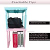 Adjustable Locker Shelf Pink Height and Width Adjustable Locker Organizer