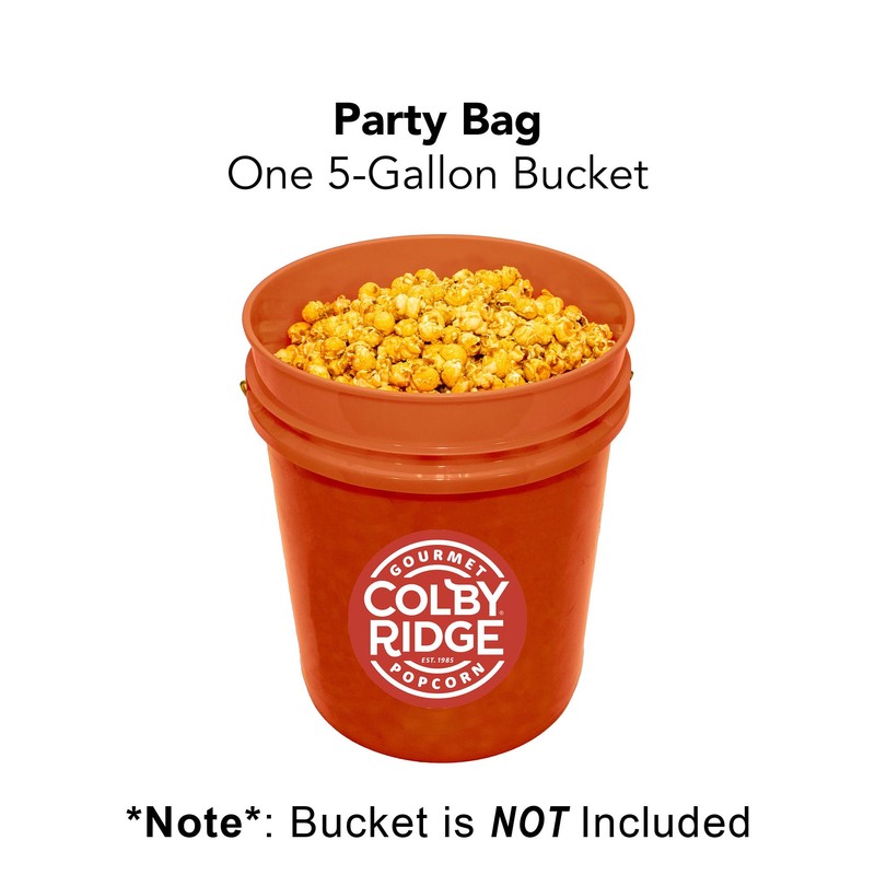 Colby Ridge Gourmet Craft Popped Gluten Free Popcorn Bulk Sized