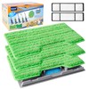 KEEPOW Reusable Vacmop Replacement Pads Compatible with Shark Vac Mop
