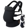 Tivellary Reversible Baby Carrier – Black Solid & Houndstooth; Lightweight
