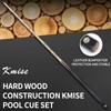 Kmise Short Kids Pool Cue Stick, 42 Inch Hardwood Pool