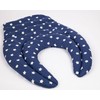 Neck Pillow with Back – Stars Blue – Cherry Stone