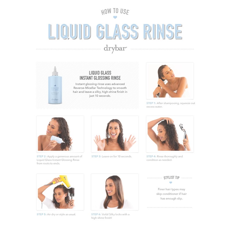 Drybar Liquid Glass Instant Glossing Rinse