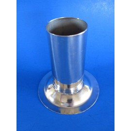 #12 size 2" Meat Grinder tube for filling meat bags *Stainless Steel*