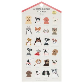 Greeting Life Animal Die Cut Sticker Dog ETCK-160