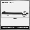 G-PLUS Front Bumper Grille Badge Strip Trim Compatible with Land