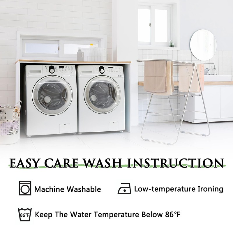 KGORGE Blackout Curtains for Bedroom 63 Inches Long 2 Panels,