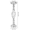 Table Candlestick Ornament Iron Twisted Curb Candle Holder Decorative Ornament