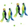 Beach Towel Clips, Granmagazz 4 Pcs Parrot Towel Clips for